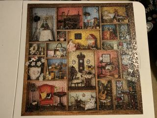 Vintage Springbok 500 Piece Jigsaw Puzzle Tiny Treasures 20 " X20 "