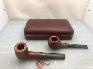 Judd ' s Unsmoked Kaywoodie Matched Grain Briar Pipe Set 3