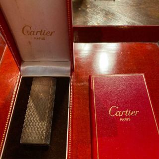 Cartier Lighter Silver Pentagonal Ignition Unconfirmed