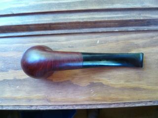 1974 Dunhill 554 Bruyere Bent Rhodesian briar pipe 9mm filter compatible - RARE 3