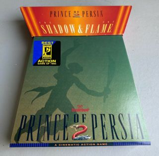 Broderbund Prince Of Persia Shadow And The Flame Apple Mac Macintosh Game