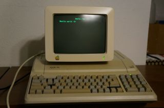 Apple Iie Computer (2e) Powers On (monitor Not)