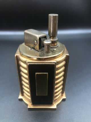 Ronson Touch Tip Lighter Turret Model 1930s Art Deco