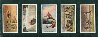 Tobacco Cigarette Cards Baseball Babe Ruth 1930,  Sports & Games In Many Lands