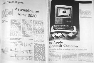 640pg Best of BYTE Apple II 1984 Macintosh Steve Jobs Altair 8800 IBM 5100 IMSAI 2