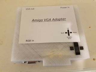 Commodore Amiga DB23 RGB to VGA Flickerfixer Scandoubler Adapter US SHIP 2