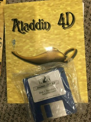 Commodore Amiga - Aladdin 4D Graphics,  Rendering,  & Animation S/W,  Aladdin ' s Lamps 2