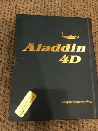 Commodore Amiga - Aladdin 4D Graphics,  Rendering,  & Animation S/W,  Aladdin ' s Lamps 3
