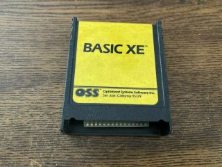 Atari Basic Xe By Oss 400/800/1200xl/130xe/820/835/1450/xegs
