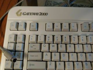 Gateway 2000 AnyKey Model 2191011 Vintage Mechanical Keyboard & 2