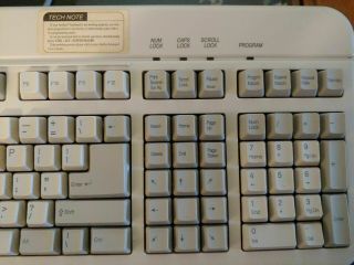 Gateway 2000 AnyKey Model 2191011 Vintage Mechanical Keyboard & 3