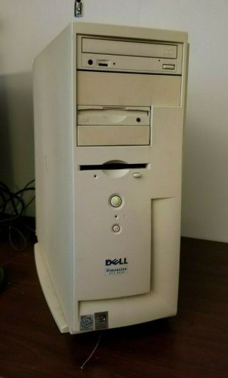 Dell Dimension Xps R450 Tower Pc - Pentium Ii - Vintage Gaming - 192mb - W/ Hdd