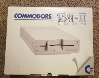Commodore 1541 - Ii Disk Drive With Power Supply