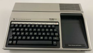Vintage Texas Instruments Model Ti - 99/4a Home Computer Console
