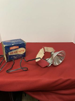 Eveready Head - Lite Headlamp - Vintage