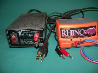 Vintage Novak Rhino Digital Peak Detection Charger & Power Supply