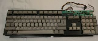 Rare Early Version Commodore Amiga 500 Keyboard W/ C= Key (hi - Tek Mechanical)