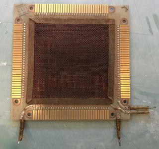 Vintage Univac Computer Core Memory Plane 1960s 5” 4025527