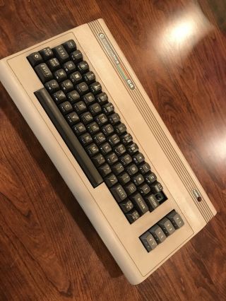 Vintage Commodore 64 Keyboard Computer - With One Missing Button