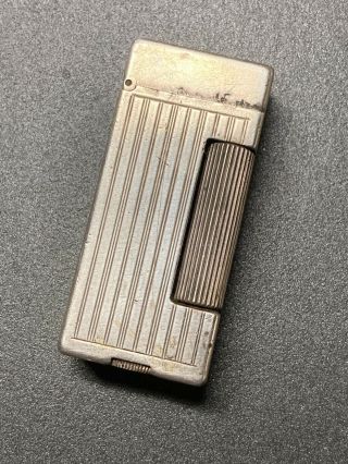 Alfred Dunhill Rollalite Sterling Solid Sterling Silver 925 Vintage Wick Lighter
