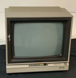 Vintage 1984 Commodore 1702 Monitor With: Vic20 C64 & 128