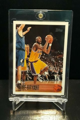 1996 - 97 Topps Kobe Bryant Rookie Rc 138 - Lakers