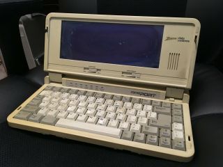 Vintage Zenith Data Systems Minisport Hd Zl - 1hf Laptop Computer As - Is
