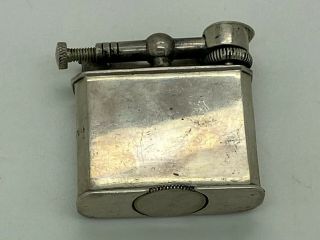 Vintage Sterling Silver Lift Arm Lighter - Mexico Old Stock - 1940 ' s 2