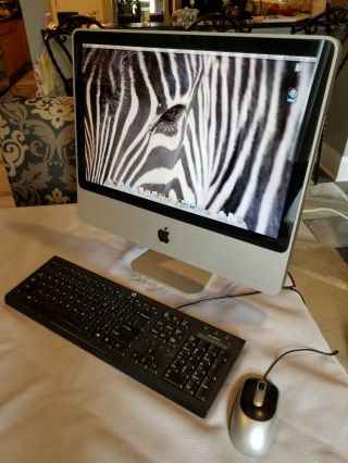 Apple Imac 19 " Computer W/ Keyboard And Mouse