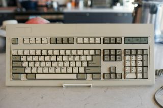 Chicony Kb - 5181 Vintage Mechanical Keyboad W/ Blue Smk Alps Switches