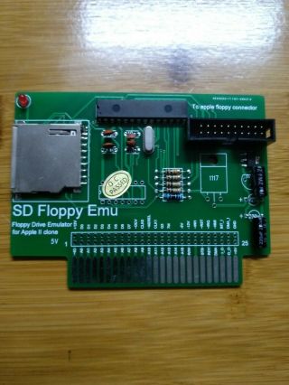 Floppy Disc Drive Emulator For Apple Ii Iie Iic Laser128