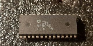 Csg 8580r5 Sid Chip,  For Commodore 64,  Part,  And,  Exrare
