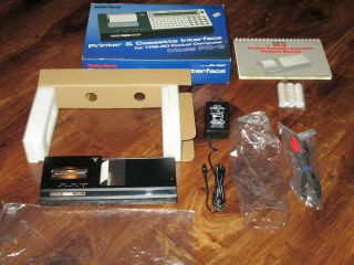 Radio Shack Printer Cassette Interface TRS - 80,  Tandy PC - 7 - 8 Pocket Computers 3