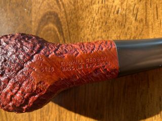 Dunhill Group 5 Red Bark.  Prince Shape.  Estate Pipe. 3