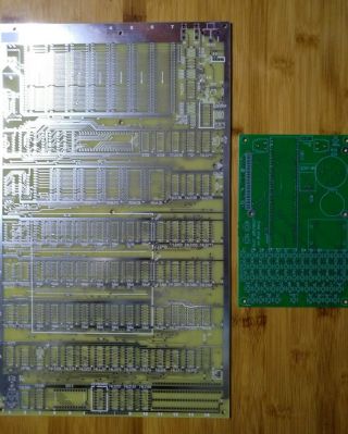 Rare Apple Ii Clone Motherboard And Portable Iie Bare Pcb