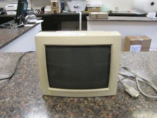 Vintage 1991 Apple Macintosh M1299 12 " Rgb Display Monitor - Good