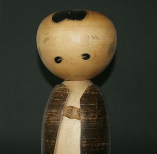 7 7/8 " Vintage Japanese Cute Kokeshi Doll Signed Masao (watanabe) 1917 2007