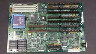 Intel 486 Dx2 Motherboard 80486 66mhz Processor & Ram For Retro Gaming Mb24