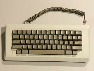 Apple Macintosh Keyboard M0110 With Cable For Macintosh 128k Vintage 1984 Week 1