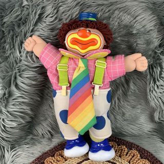 Vtg 1986 80s Cabbage Patch Kids Coleco Special Edition Circus Boy Clown Doll