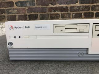 Packard Bell Legend 401CD Computer Pentium 75MHz DOS 6.  22/Win 3.  1 8MB RAM 400MB 2