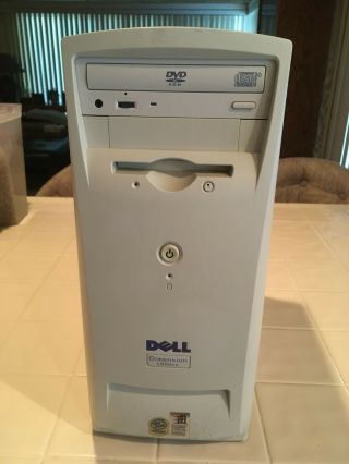 Dell Dimension L600cx Desktop Computer With Dvd,  512mb Ram,  10gb Hd,  Win2000