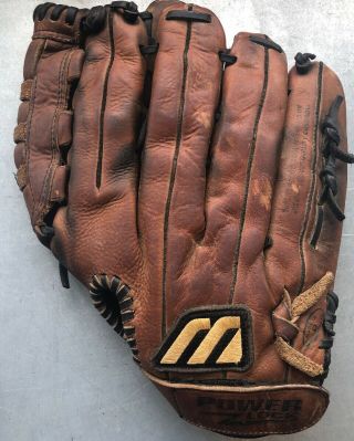 Mizuno MVT1251 Vintage Leather Professional Baseball Glove 12.  5 LHT Left Handed 2