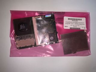 Rare Powerbook 500mhz Processor Pismo Series Cpu Daughtercard 500mhz Upgrade