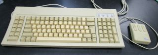 Vintage Sun Microsystems 320 - 1005 Keyboard And Mouse 370 - 1170 Type 4