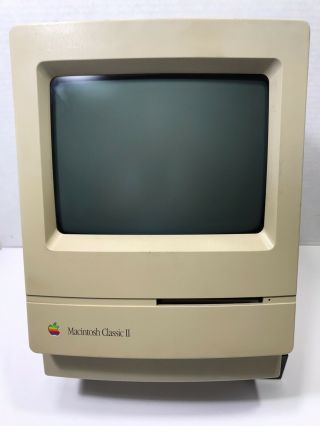 Vintage Apple Mac Classic II M4150 - With Keyboard And Mouse - Mfg08/91 Parts/Repair 2