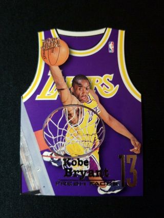 1996 - 97 Fleer Ultra Kobe Bryant Fresh Faces Die Cut Rookie Card Insert Rare.