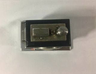 VINTAGE ART DECO RONSON TOUCH TIP LIGHTER WITH CLOCK 3