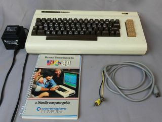 Vintage Commodore Vic - 20 Computerwith Power Supply -