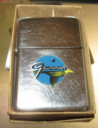 Vintage Rare 1959 Grumman Zippo Lighter (2)